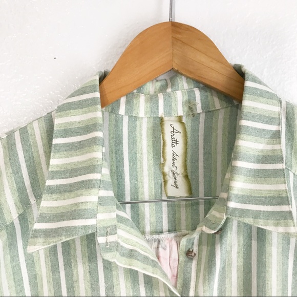 ‼️SOLD‼️Aratta Silent Journey Green Lace Top - Picture 5 of 8